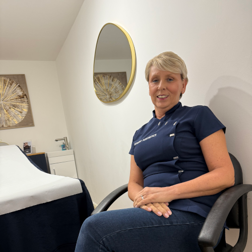 Jane at Elegant Aesthetics salon in Crawley